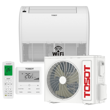 Підлогово-стельовий кондиціонер Tosot TUD100ZD1/A-S/TUD100W1/NhA-X - фото 1